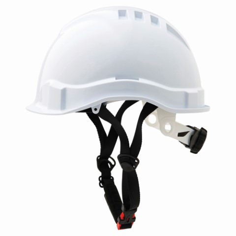 PRO HARD HAT UNVENTED MICRO PEAK LINESMAN WHITE